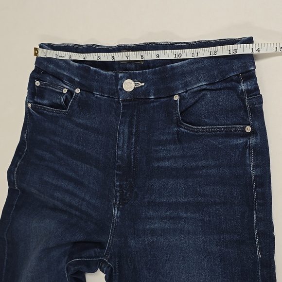 Mother Women's High Waisted Looker Ankle Fray Jeans In Tongue and Chic - Picture 7 of 15